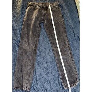 Banana Republic Slim Straight Denim Jeans Men's Size 32Wx32L Black Medium Wash